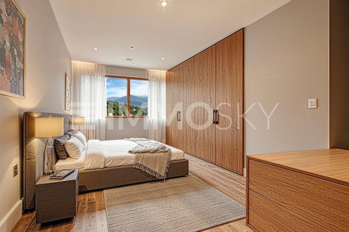 3.5 pièces avec vue à Ayent (A2) - Chambre avec cachet