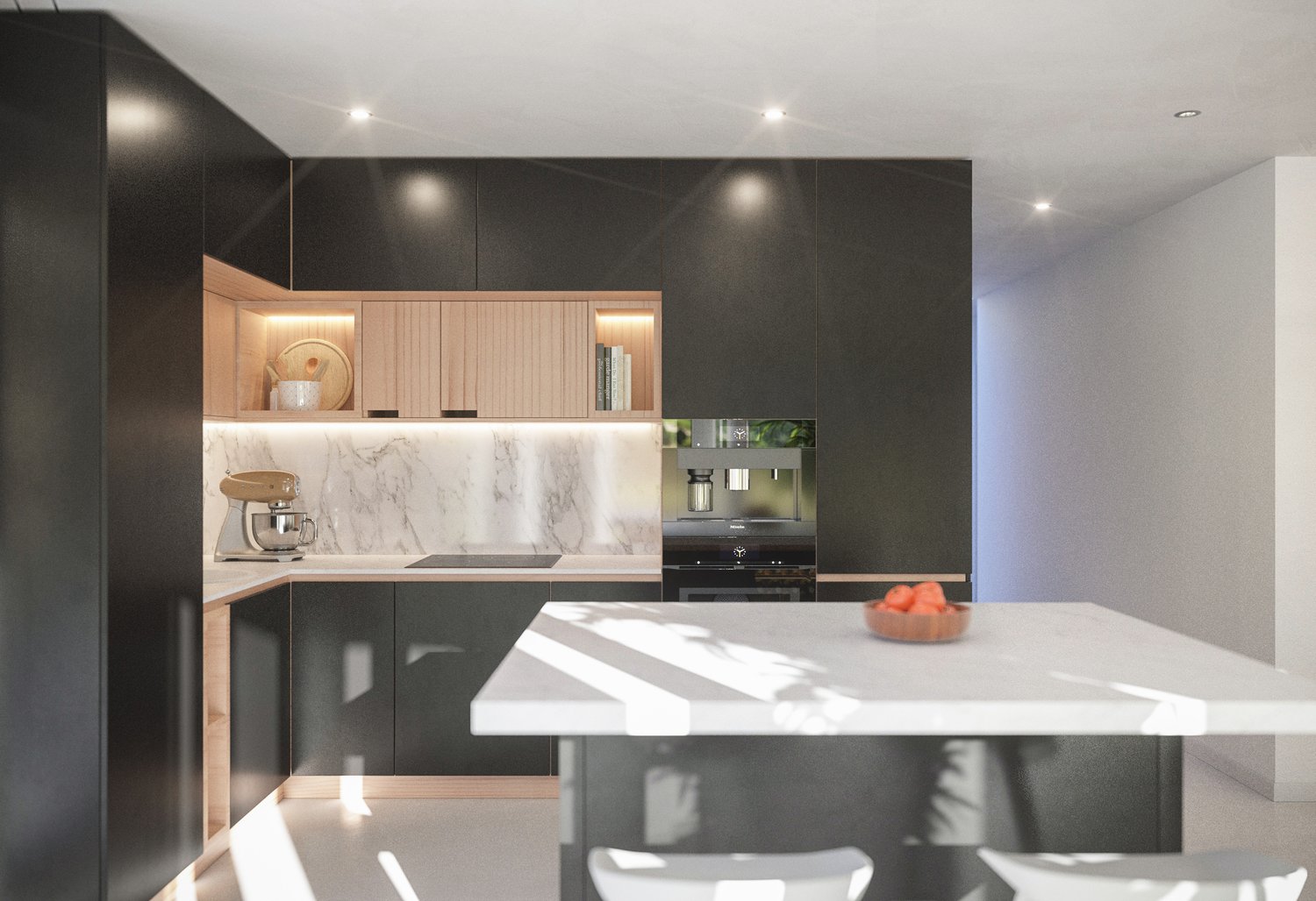 3,5 Zimmer in der Mitte von Martigny in der neuen PPE Le Vieux Pont -  Bild 7