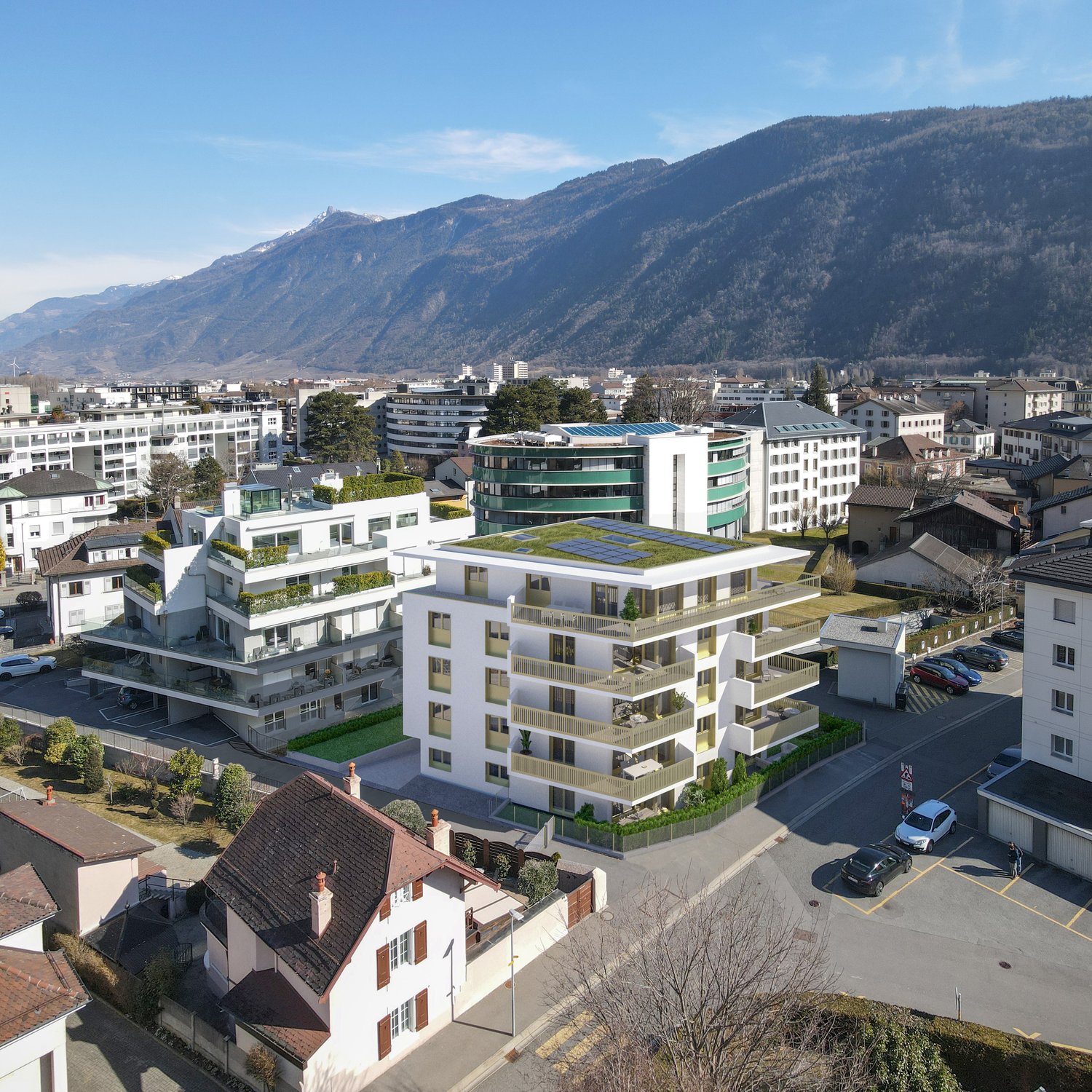 3,5 Zimmer in der Mitte von Martigny in der neuen PPE Le Vieux Pont -  Bild 9