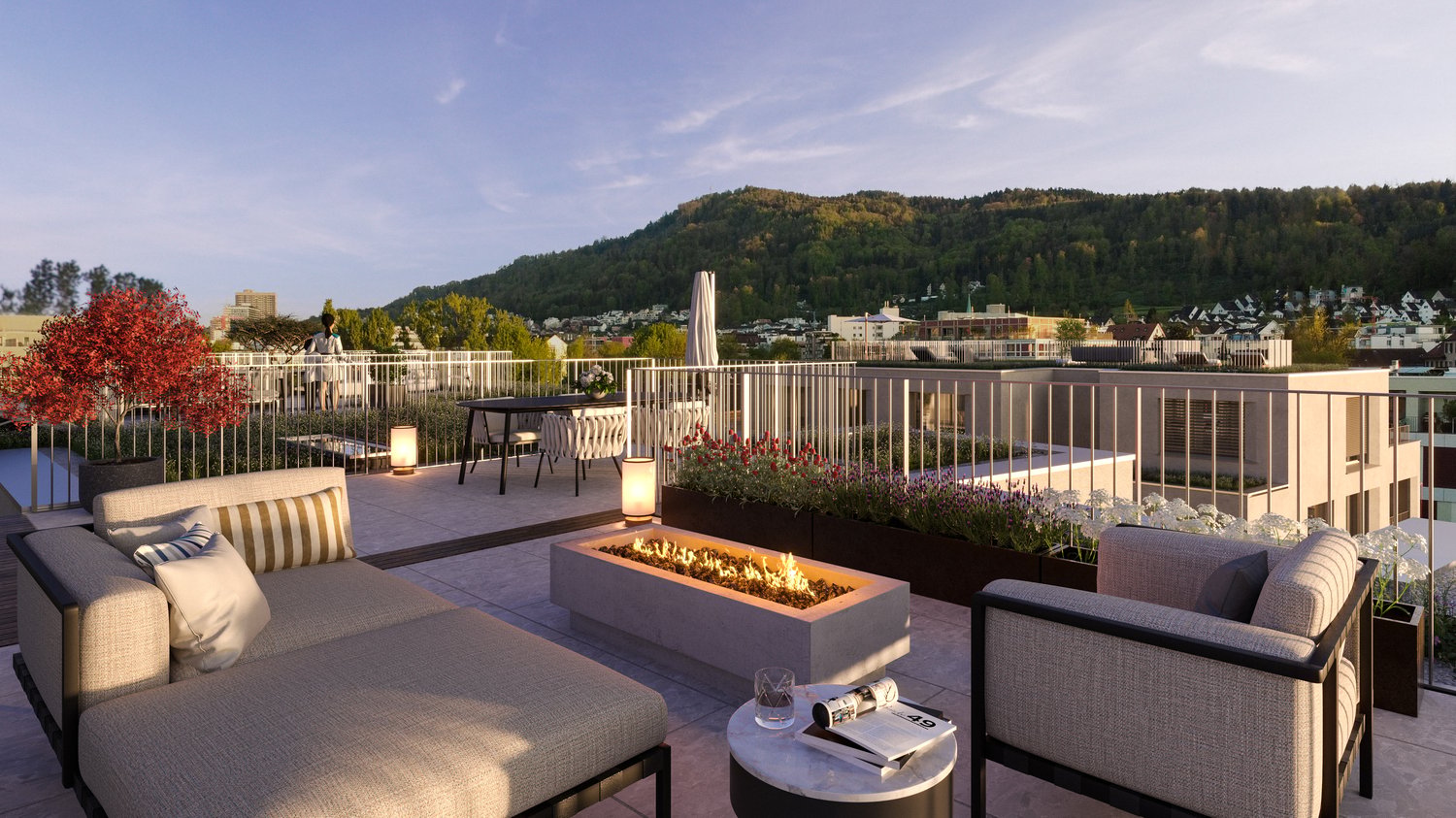 2.5-Zimmer-Attikawohnung mit spektakulärer Dachterrasse - 8048 - Zürich