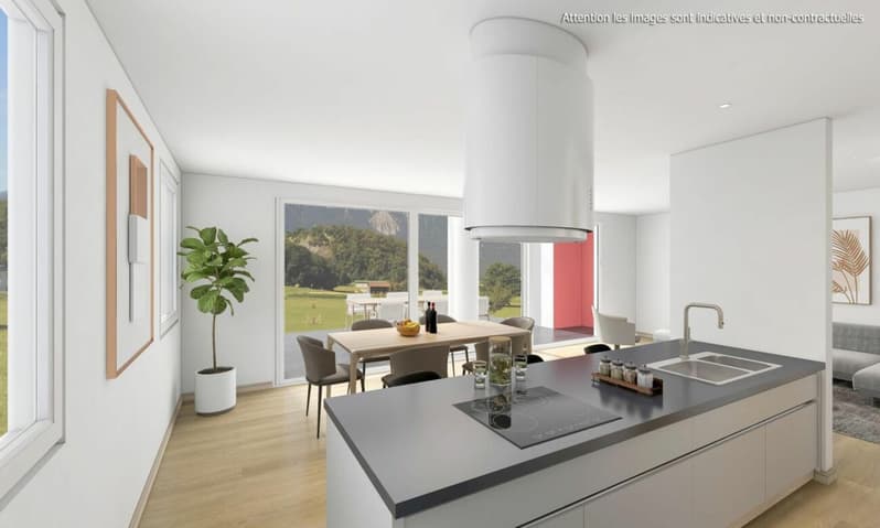 Villa jumelle 6.5 pièces à Ollon VD - F -  Bild 4