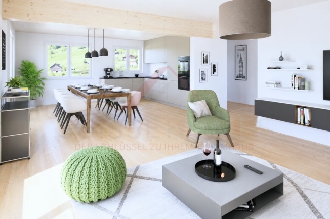 Neubau in Seelisberg - freistehendes 6.5-Zimmer-Einfamilienhaus mit viel Gestaltungsfreiheit -  Bild 4