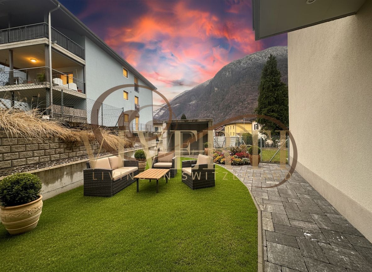 NUOVISSIMO 3.5 LOCALI CON GIARDINO PRIVATO A LUMINO -  Bild 12