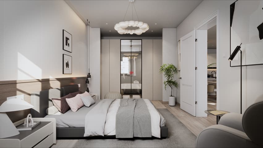 Le charme d'un village, la proximité de la ville de Nyon. - / Chambre-à-coucher