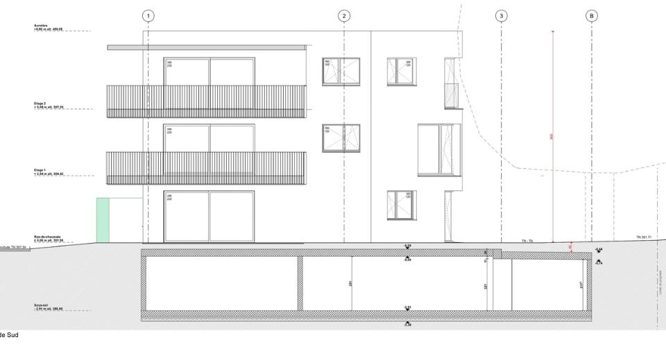 Morges — Appartement Lot 2 de 2.5 pièces s= 72,11 m2 - Appartement 2.5 pièces - image - 5