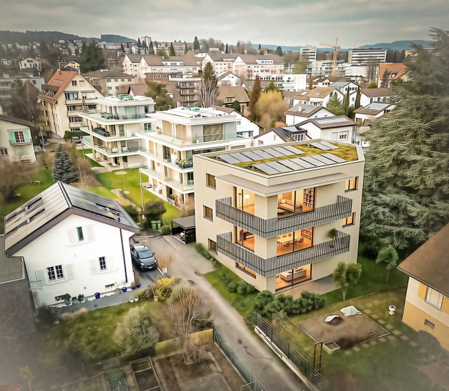 Morges — Zeitgenössische Wohnung, Grundstück 5 von 2,5 Zimmern, 2. Stock -  Bild 4