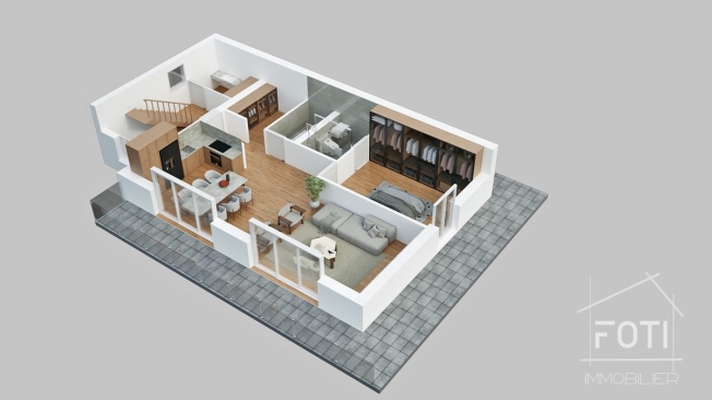 Großes 5,5-Zimmer-Chalet mit Keller und Doppelgarage, Off-Plan mit allen Oberflächen nach Wunsch des Mieters. -  Bild 11