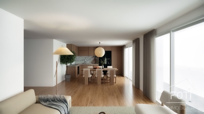 Wunderschöne 4,5-Zimmer-Wohnung auf dem Dachboden mit Keller und Doppelgarage. -  Bild 3