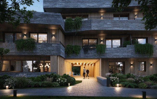 NEUE PENTHOUSE-WOHNUNG, UMGEBEN VON GRÜN -  Bild 1
