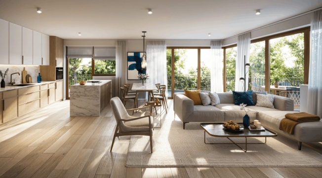 NEUE PENTHOUSE-WOHNUNG, UMGEBEN VON GRÜN -  Bild 8