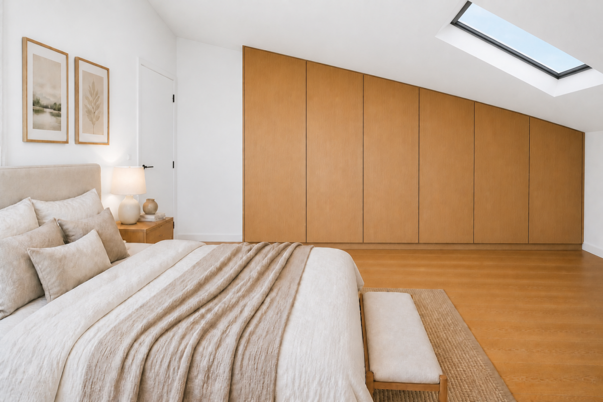 Neubau mit Tiefgarage in Hunzenschwil - Schlafzimmer - Haus A