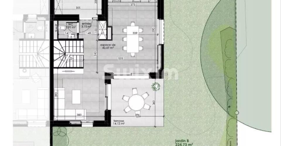Co-exclusivité - Villa clefs en main au Grand-Saconnex - Villa 5 pièces - image - 7