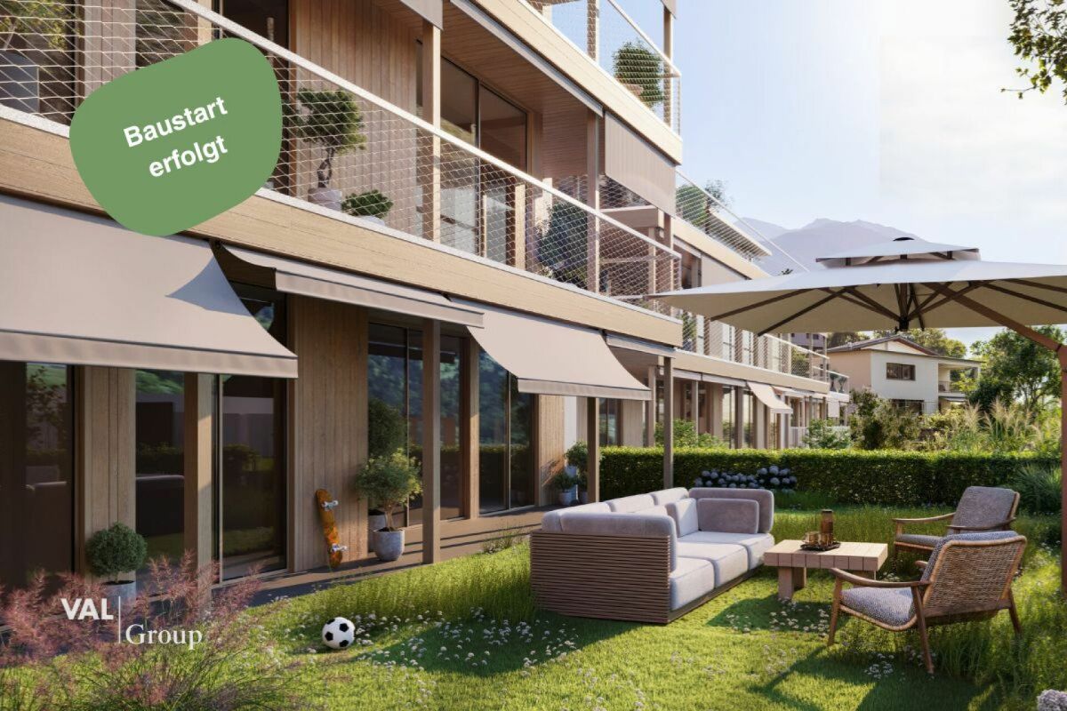 Moderne 3.5 Zimmerwohnung an erhöhter Lage mit Blick auf das Rhonetal -  Bild 1