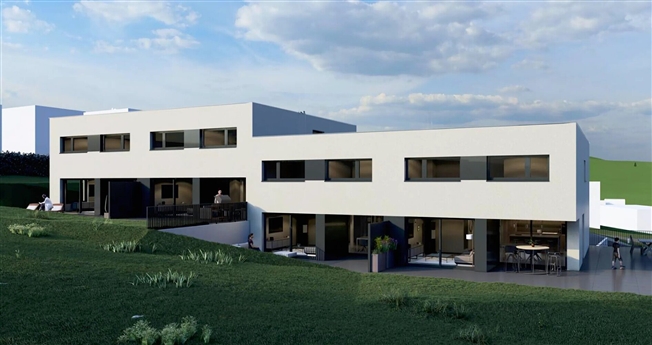 In Le Noirmont steht eine neue und moderne Doppelhaushälfte mit 5,5 Zimmern zum Verkauf -  Bild 1