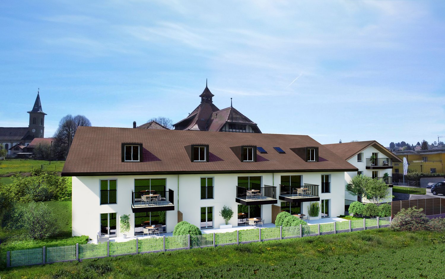 Nouvelle promotion! 4.5 pièces - appartement avec parking intérieur, Belfaux - Image 1