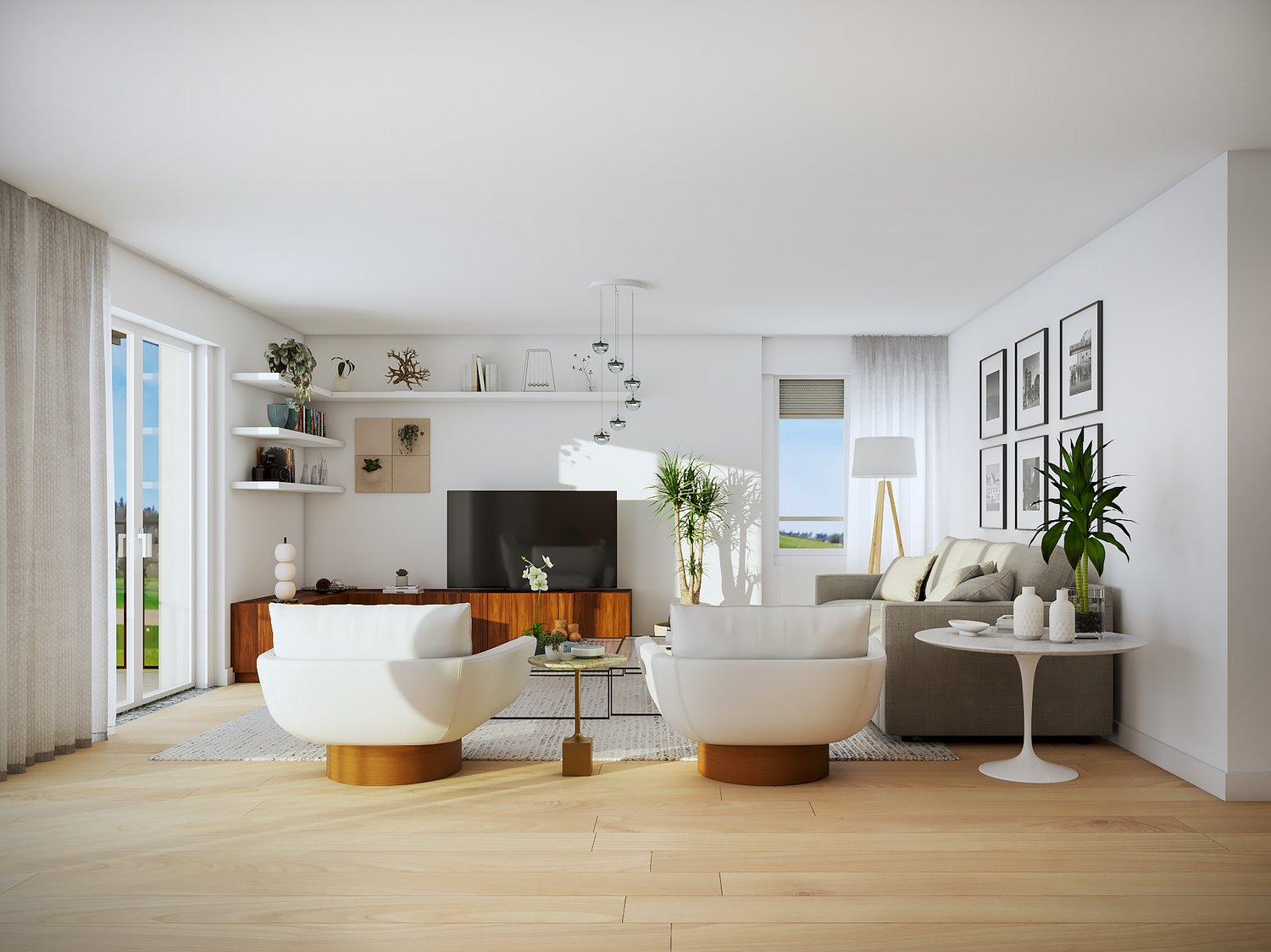 Nouvelle promotion! 4.5 pièces - appartement avec parking intérieur, Belfaux - Image 4