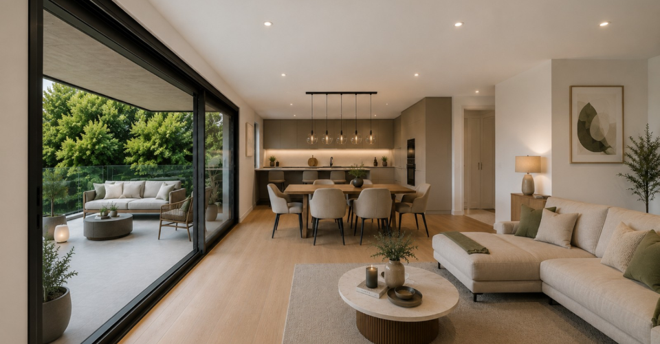Magnifique appartement neuf au rez de jardin - Lot A1 - Appartement 4.5 pièces - image - 2