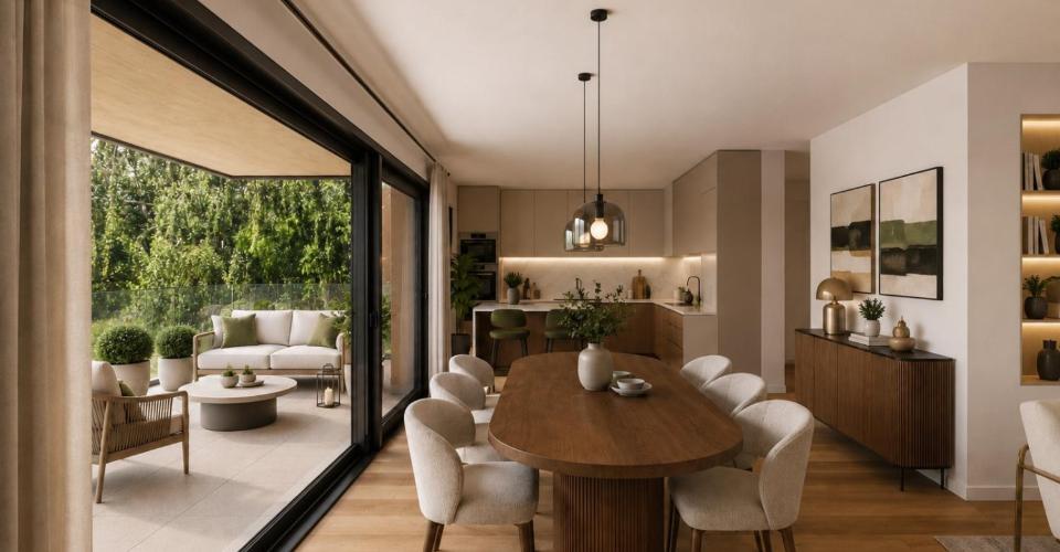Magnifique appartement neuf au rez de jardin - Lot A1 - Appartement 4.5 pièces - image - 4