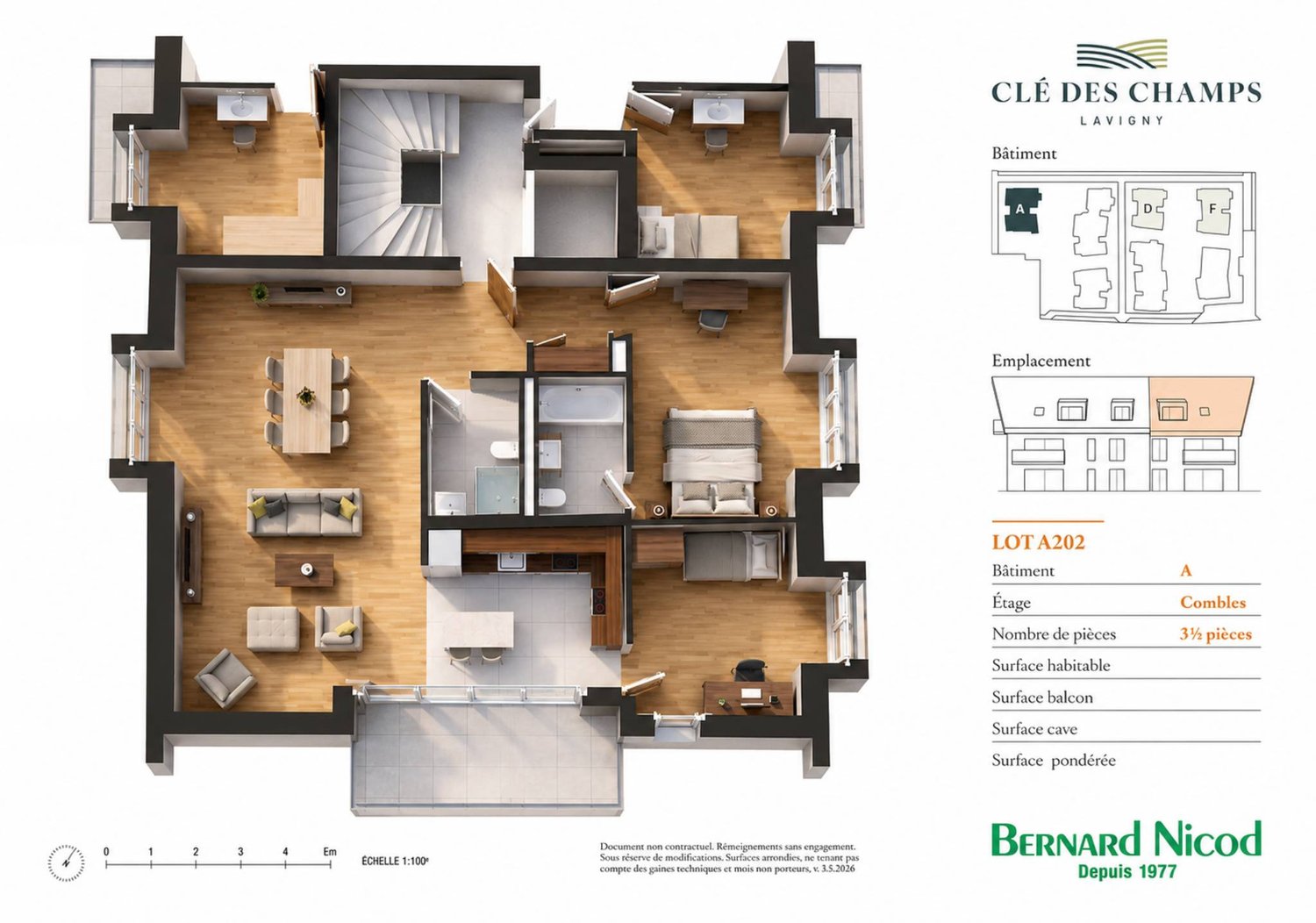 Nouvelle promotion : Appartement de 3.5 pièces avec balcon -  Bild 10
