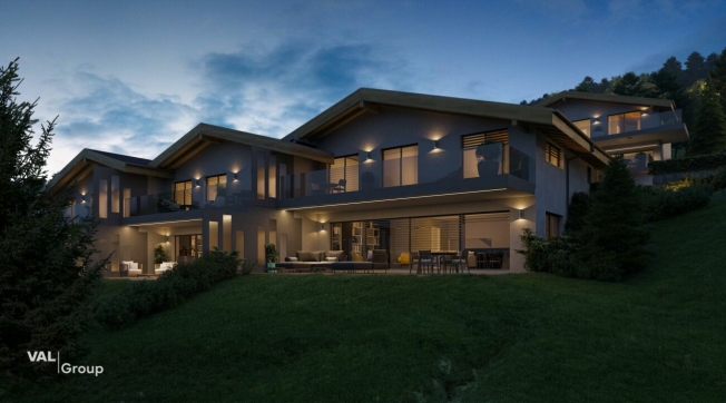 Villa contemporaine avec vue panoramique sur la plaine du Rhône -  Bild 5