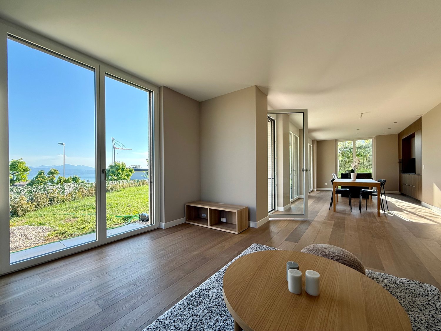 Prächtige 3,5-Zimmer-Wohnung mit Blick auf den See und die Berge in Pully -  Bild 5