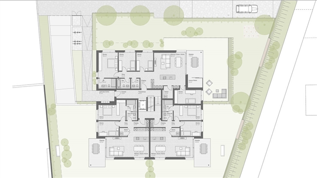 3.5 Zimmer mit aussergewöhnlich grossem Garten – Wohnen im Grünen -  Bild 6