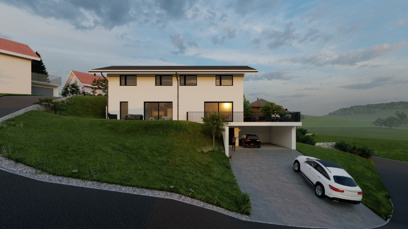 WO WOHNEN ZUM GENUSS WIRD - NEUBAU MIT HERRLICHER WEITSICHT -  Bild 1