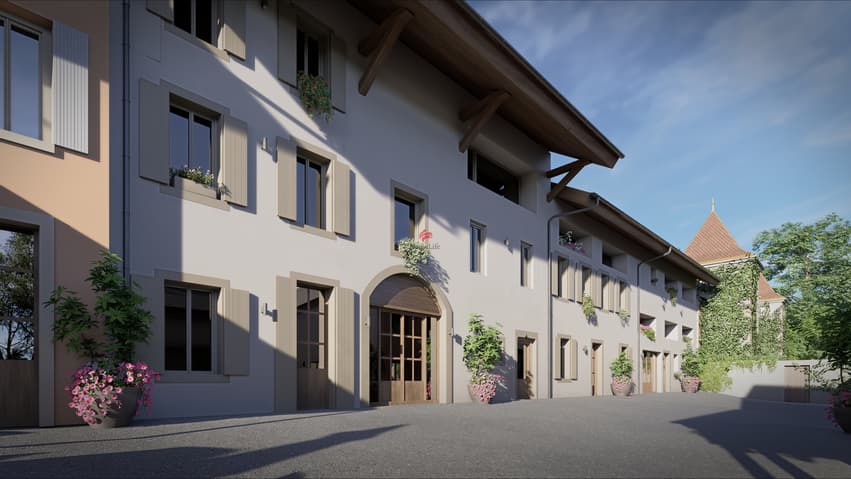 Le charme d'un village, la proximité de la ville de Nyon. -  Bild 11