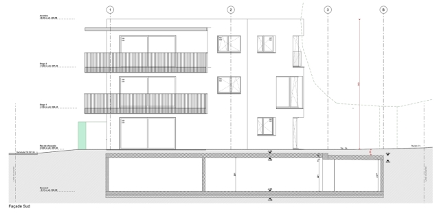 Morges – Wohnung Lot 2 von 2.5 Zimmern s= 72,11 m2 -  Bild 3