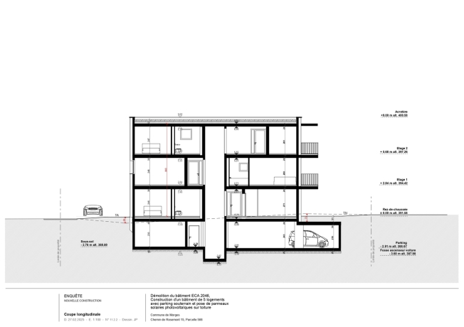 Morges – Wohnung Lot 2 von 2.5 Zimmern s= 72,11 m2 -  Bild 6