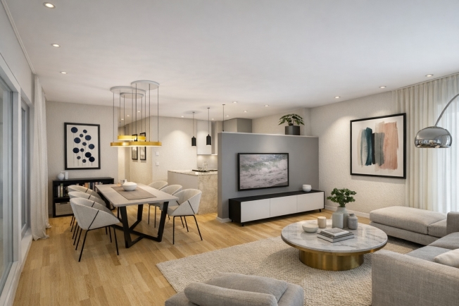 Moderne 4.5-Zimmer-Wohnung mit Balkon in Oberbüren (A4) -  Bild 4