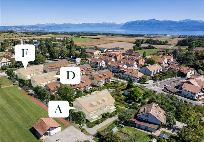 Spacieux 3.5 pièces avec terrasse et jardin privatif ou balcon -  Bild 8