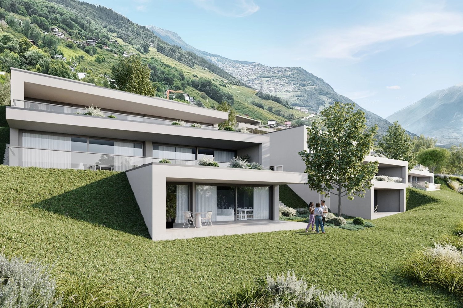 Appartement neuf en attique de 3.5 pièces avec terrasse -  Bild 3