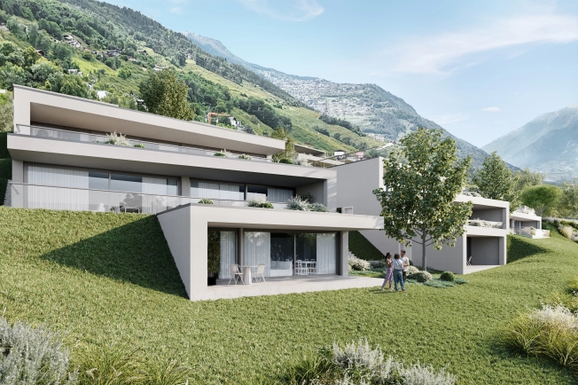 Neue Penthouse-Wohnung mit 3,5 Zimmern und Terrasse -  Bild 1
