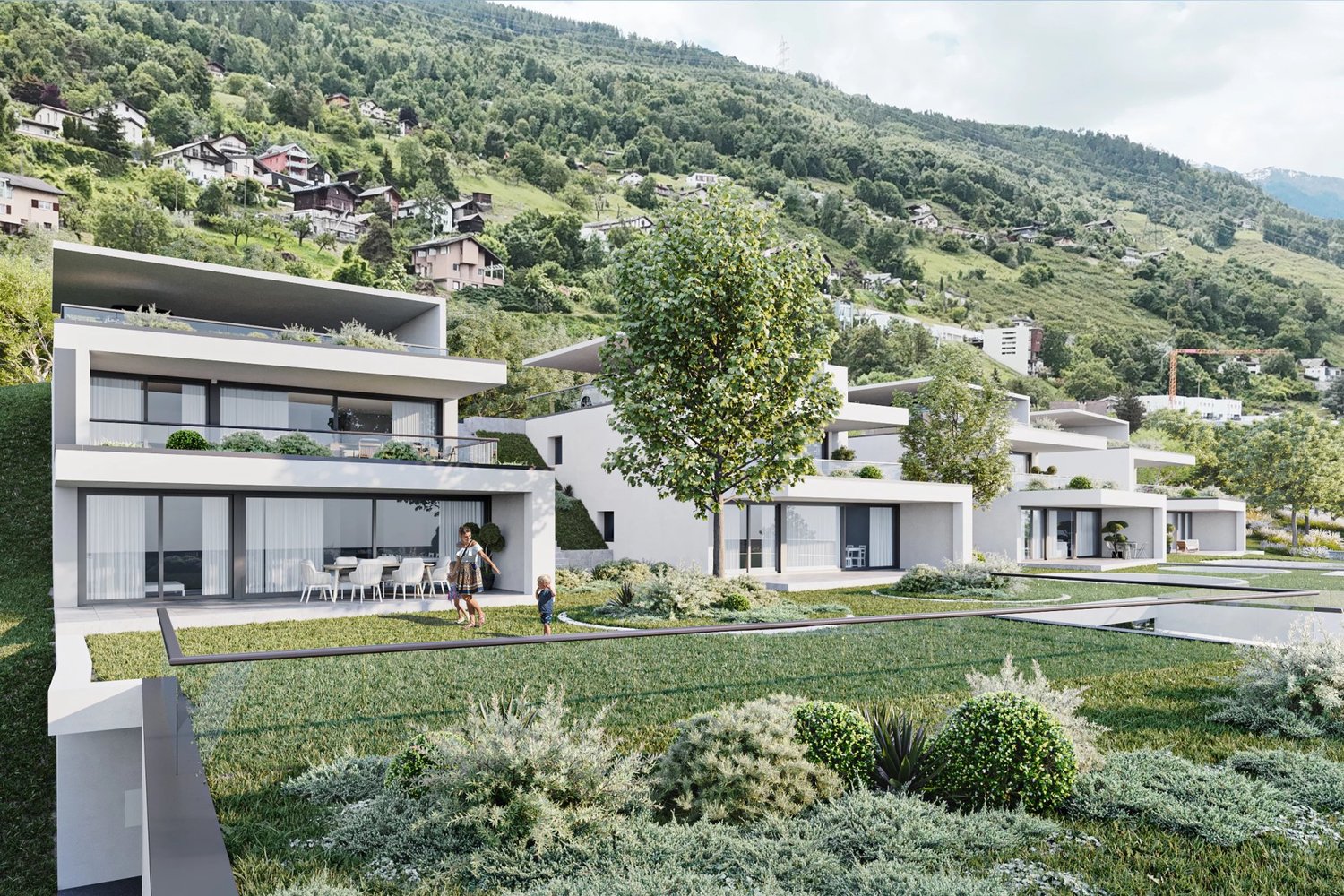 Nouvelle résidence SAORA ? Appartement neuf de 3.5 pièces avec terrasse -  Bild 1