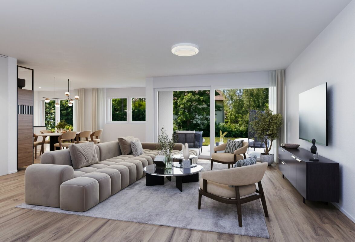 Wohn(T)raum - Exklusive 4½-Zimmer-Maisonette-Attikawohnung mit Blick auf die Aare! -  Bild 3
