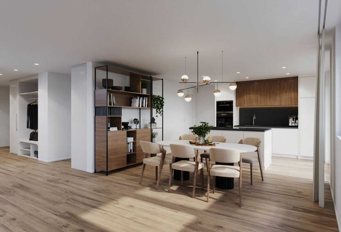 Wohn(T)raum - Exklusive 4½-Zimmer-Maisonette-Attikawohnung mit Blick auf die Aare! -  Bild 4