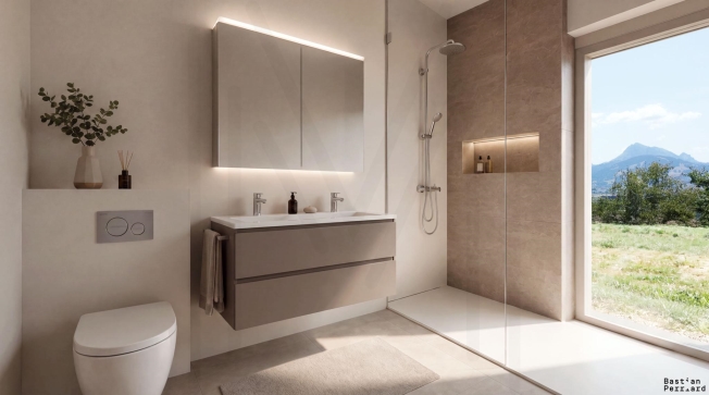 Neubau von zwei freistehenden Häusern mit jeweils 3 Wohnhäusern, gültige Genehmigung -  Bild 6