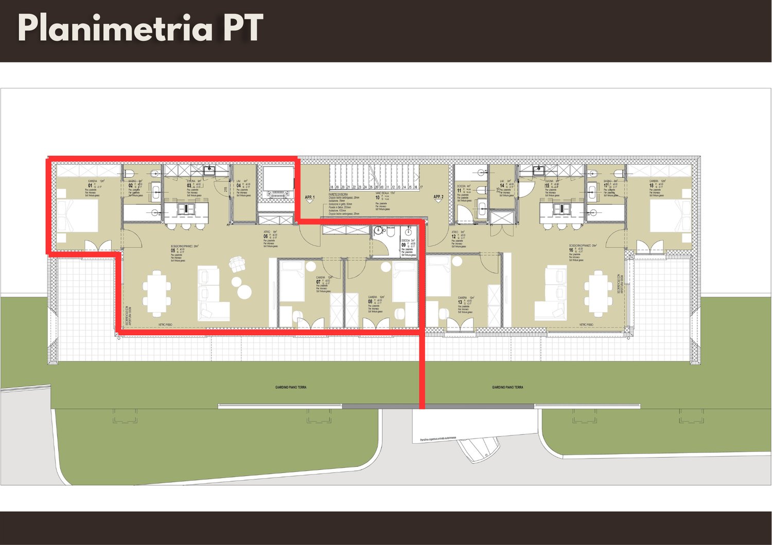 RAFFINATO E NUOVO 4.5 LOCALI CON GIARDINO PRIVATO A BOSCO LUGANESE - Bild 2