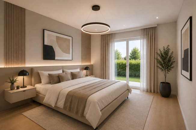 Neubau 3,5-Zimmer-Wohnung im Erdgeschoss mit Garten -  Bild 1