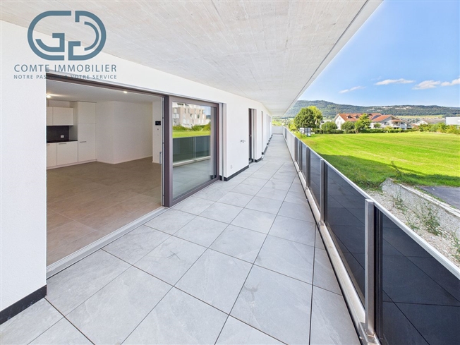 Neue 3.5 Zimmerwohnung mit grosser Terrasse - Hohe Energieeffizienz -  Bild 1