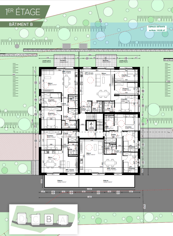 Appartement de 4,5 pièces au premier étage -  Bild 8