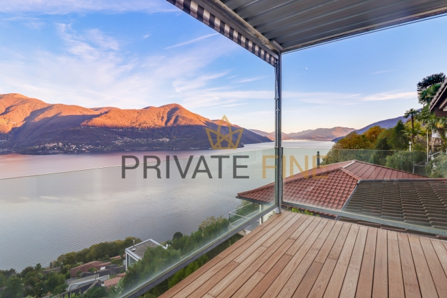 Panoramaresidenz mit Seeblick und Pool über dem Lago Maggiore (12b) -  Bild 2