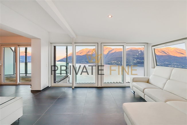Panoramaresidenz mit Seeblick und Pool über dem Lago Maggiore (12b) -  Bild 6