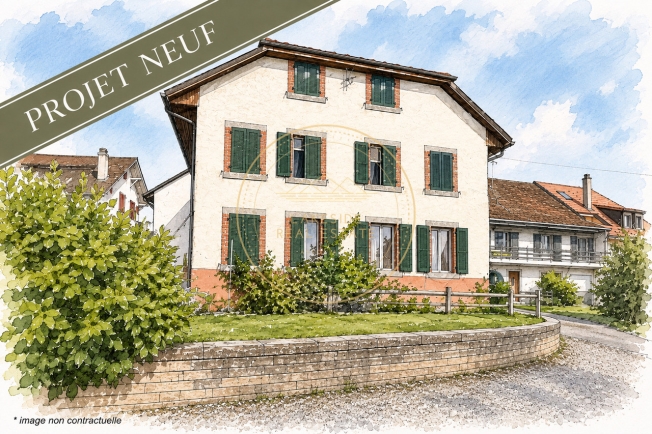 4,5-Zimmer-Wohnung mit privatem Garten und einer Loggia -  Bild 1