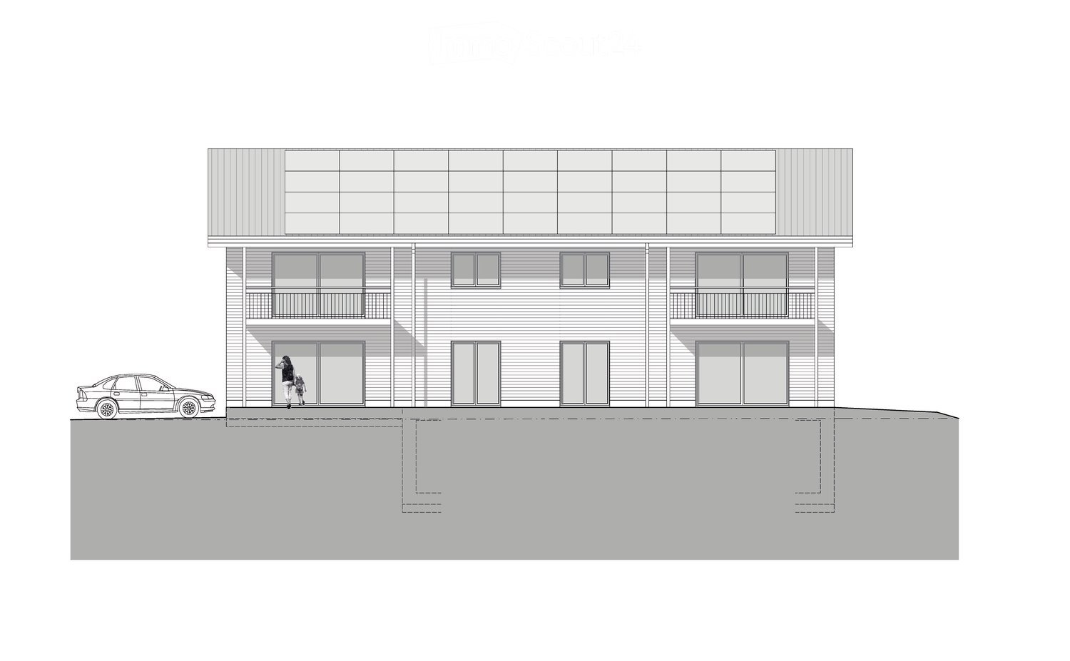 Neubau: 5.5-Zimmer-Haushälfte mit Garten und Hobbyraum -  Bild 1