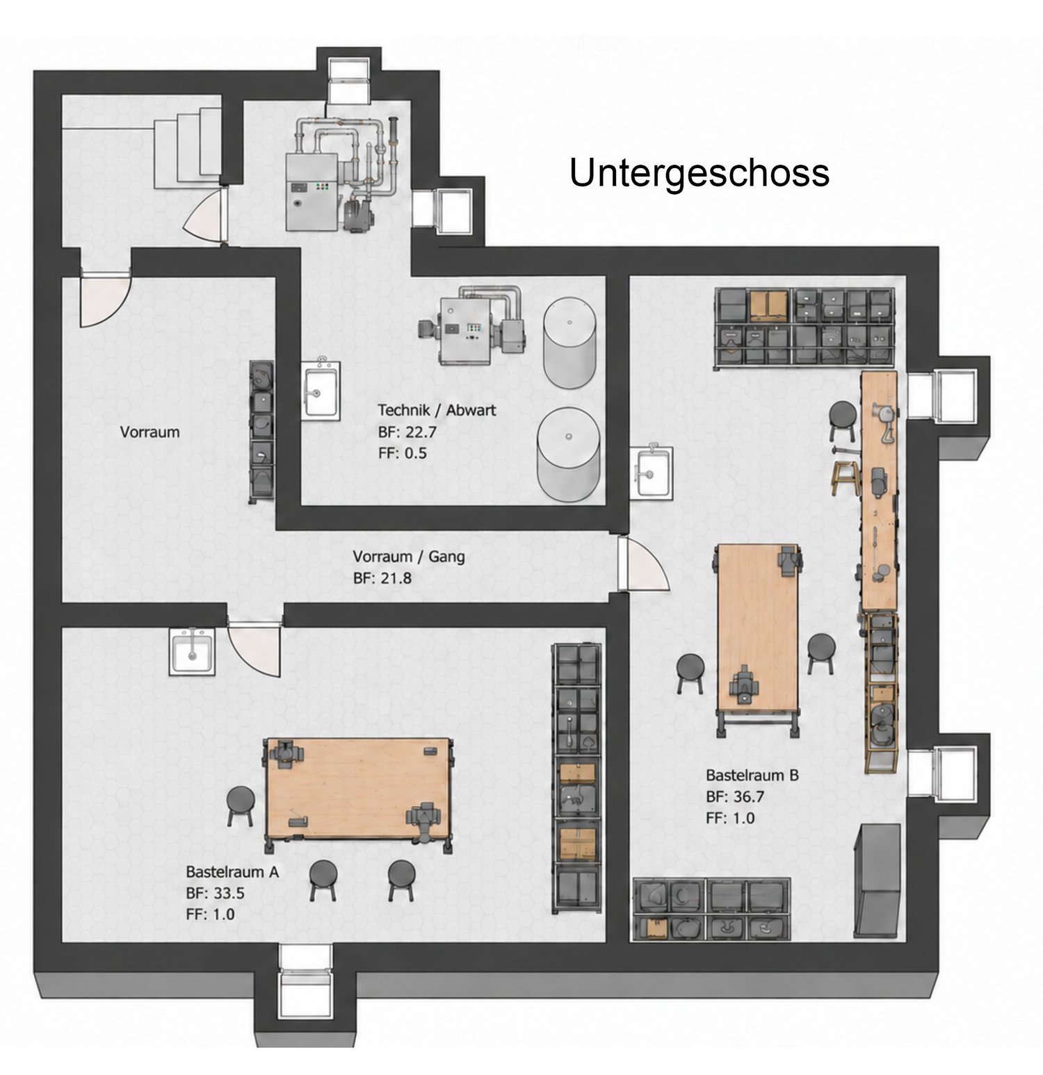 Neubau: 5.5-Zimmer-Haushälfte mit Garten und Hobbyraum -  Bild 9