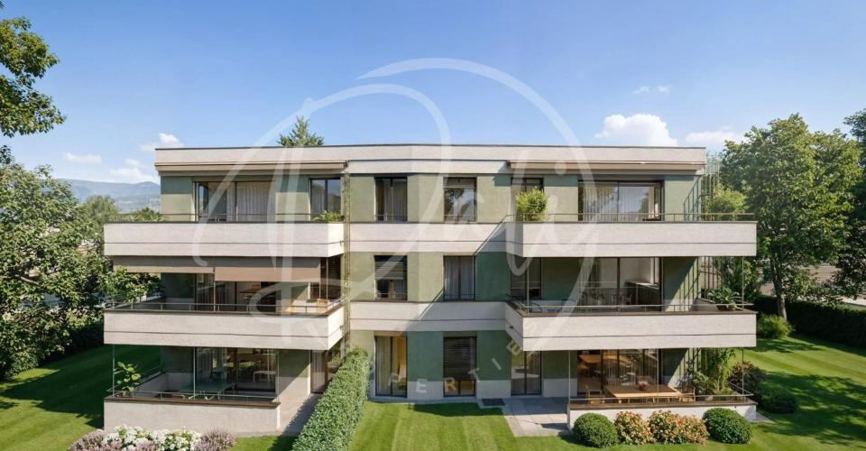 Résidence Minergie ? Appartement familial avec jardin de 333 m2 - Duplex 5 pièces - image - 1