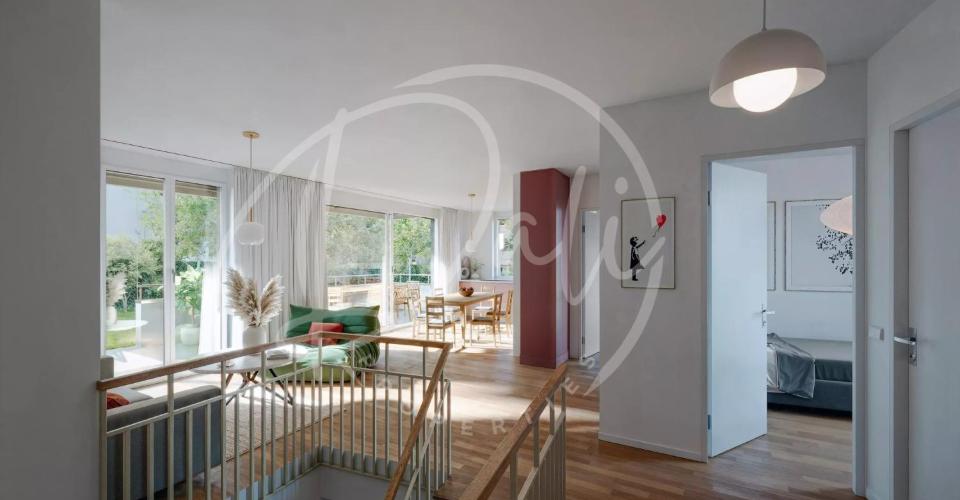 Résidence Minergie ? Appartement familial avec jardin de 333 m2 - Duplex 5 pièces - image - 2