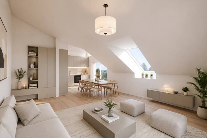 Nouvelle promotion : Attique de 2,5 pièces avec balcon -  Bild 1